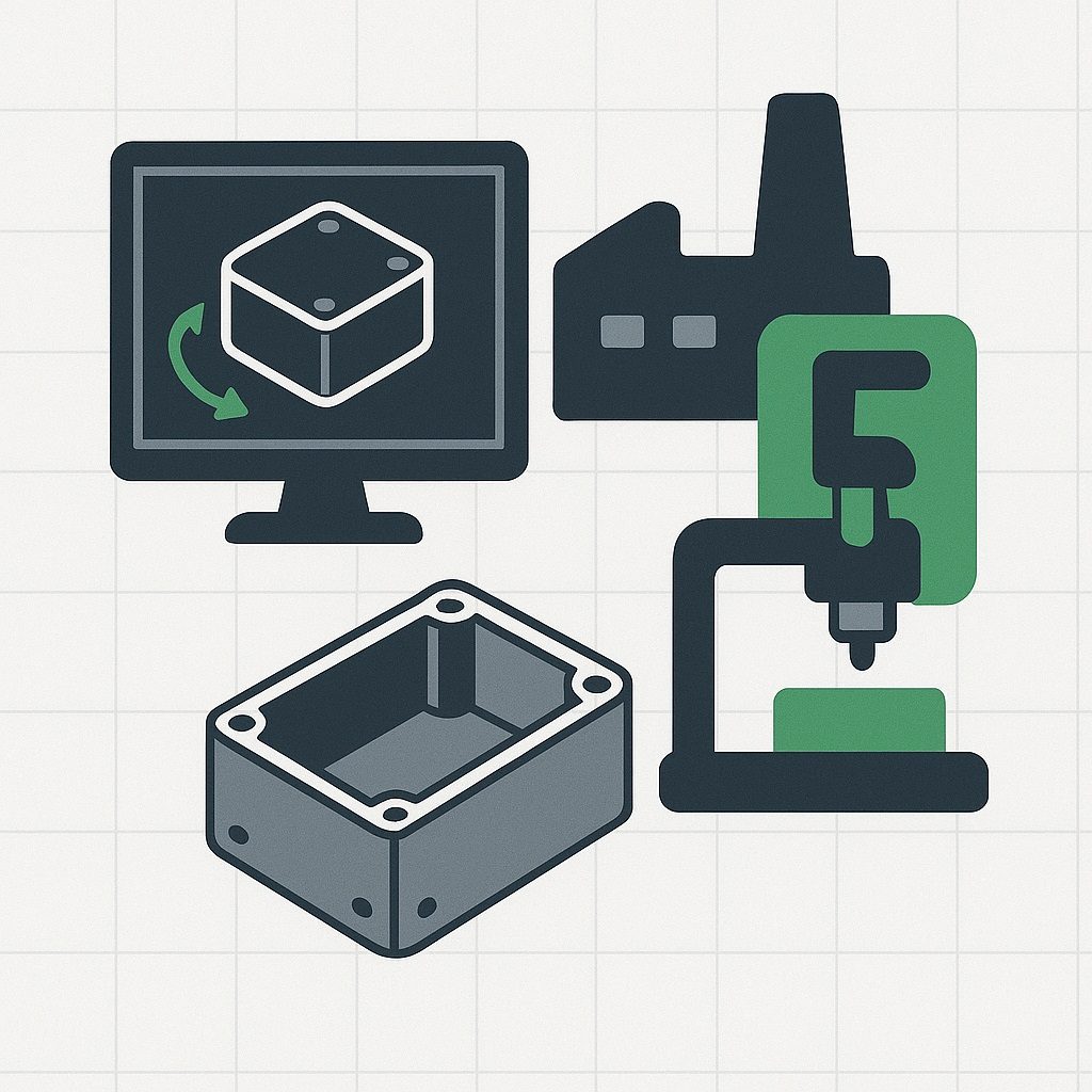 Illustration: 3D modelling and enclosure design