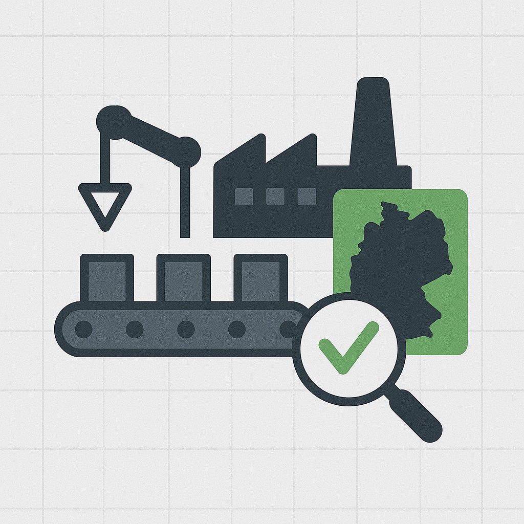 Illustration: electronics manufacturing and quality inspection